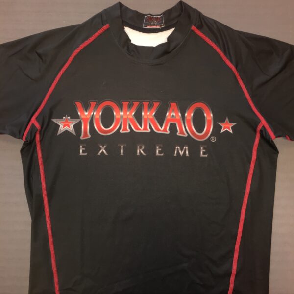 Yokkao Extreme Rashguard Korte Mouw Zwart