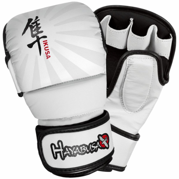 Hayabusa Ikusa MMA Hybrid sparring glove maat L Wit