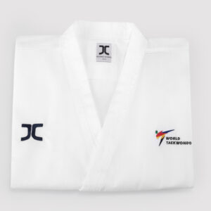 Poomsae taekwondo-pak mannen JC-Club | WT | wit | maat 190